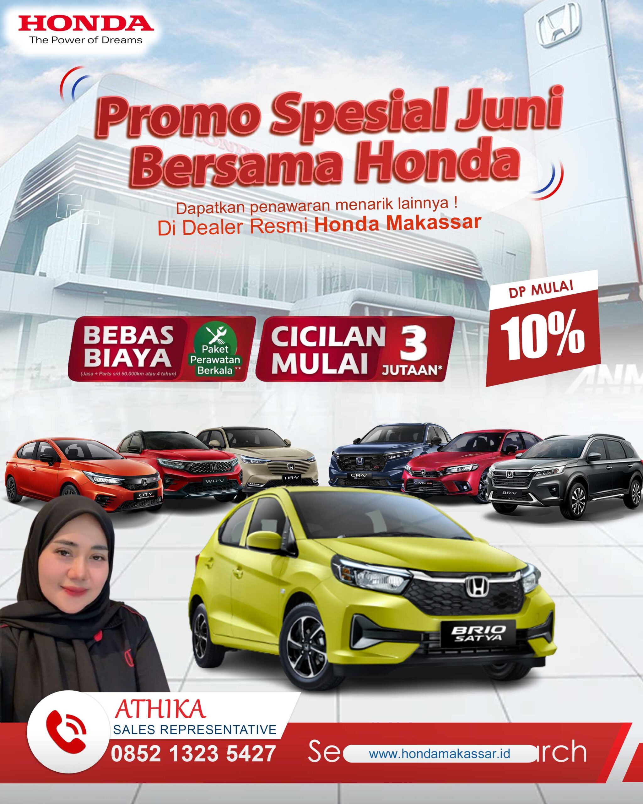 Promo Spesial Bulan Juni Bersama Honda!!!